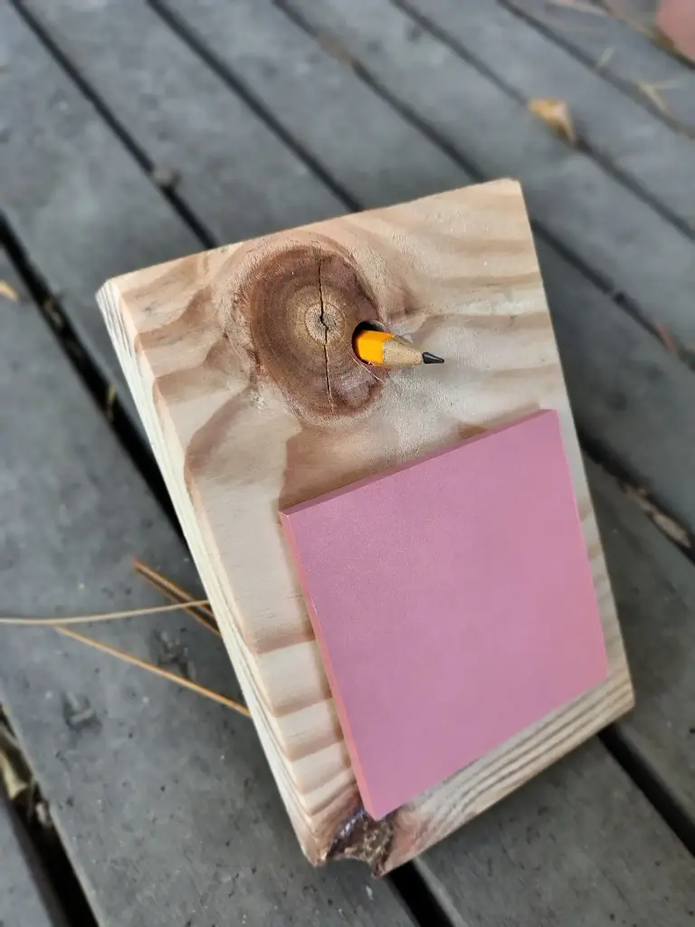 sticky block - light wood
